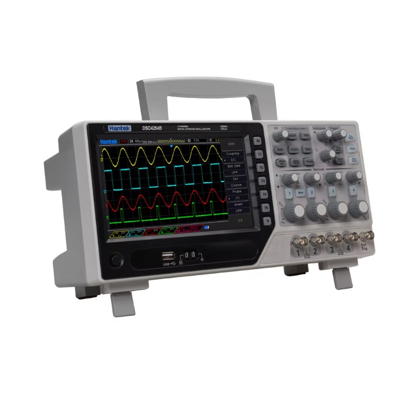 Digital Storage Oscilloscope 100Mhz 4Ch - Цифровой запоминающий осциллограф Hantek DSO4000B серии,