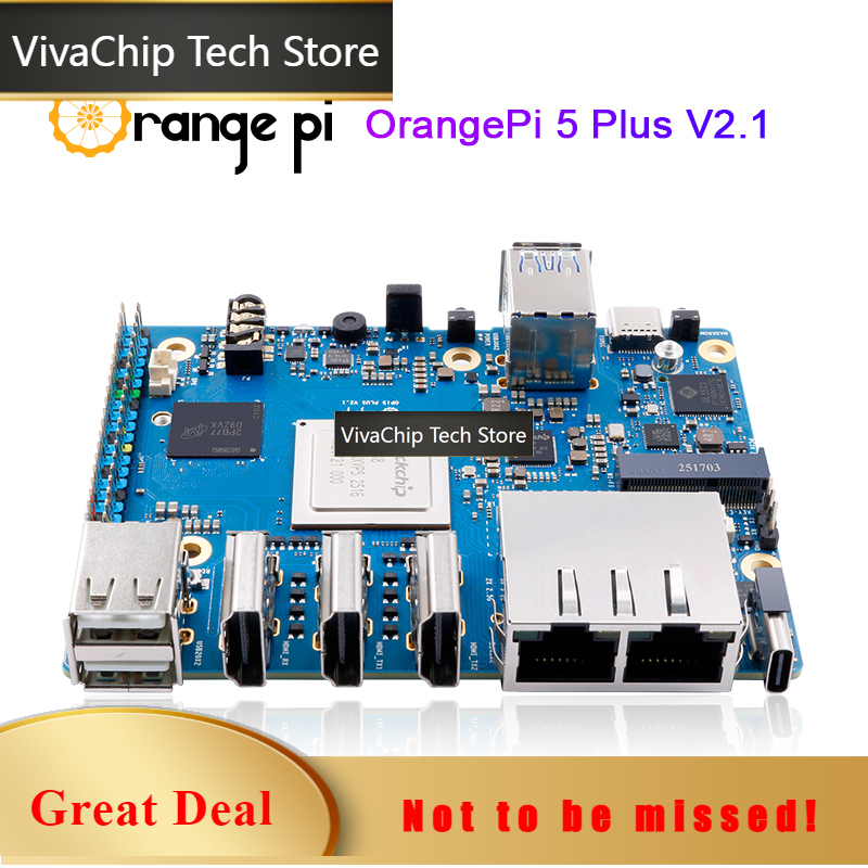 Orange Pi 5 Plus 16Gb - Плата для разработки VivaCT Orange Pi