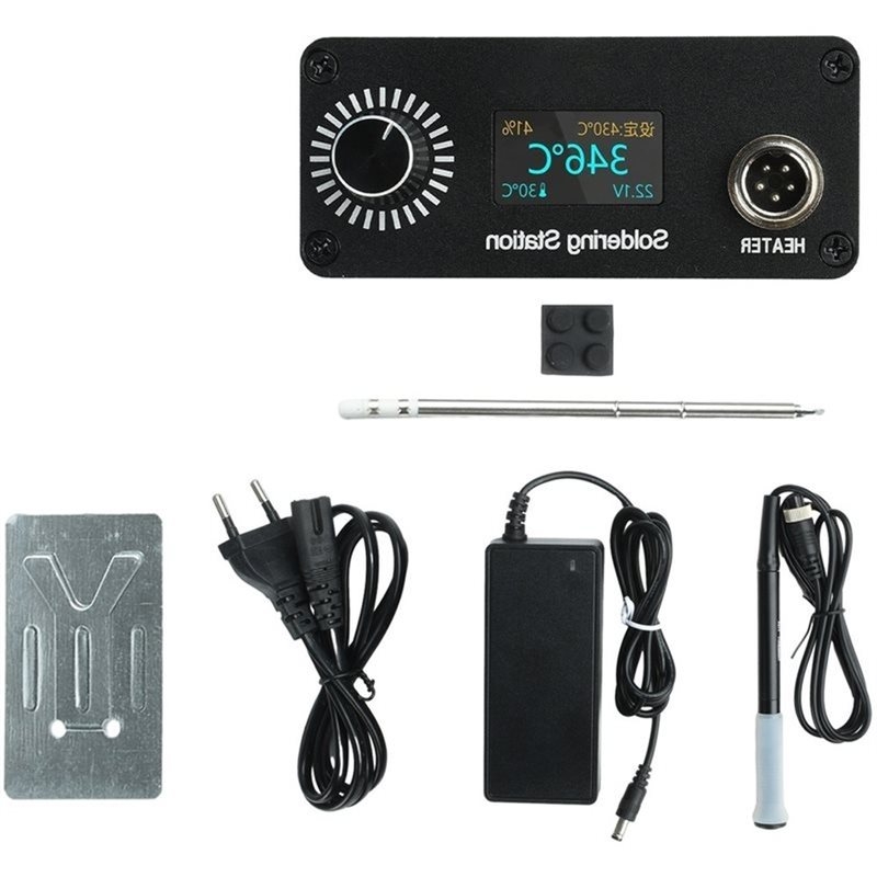 【A56X】Портативная мини-цифрова – обзор и цена Soldering Station T12 Oled