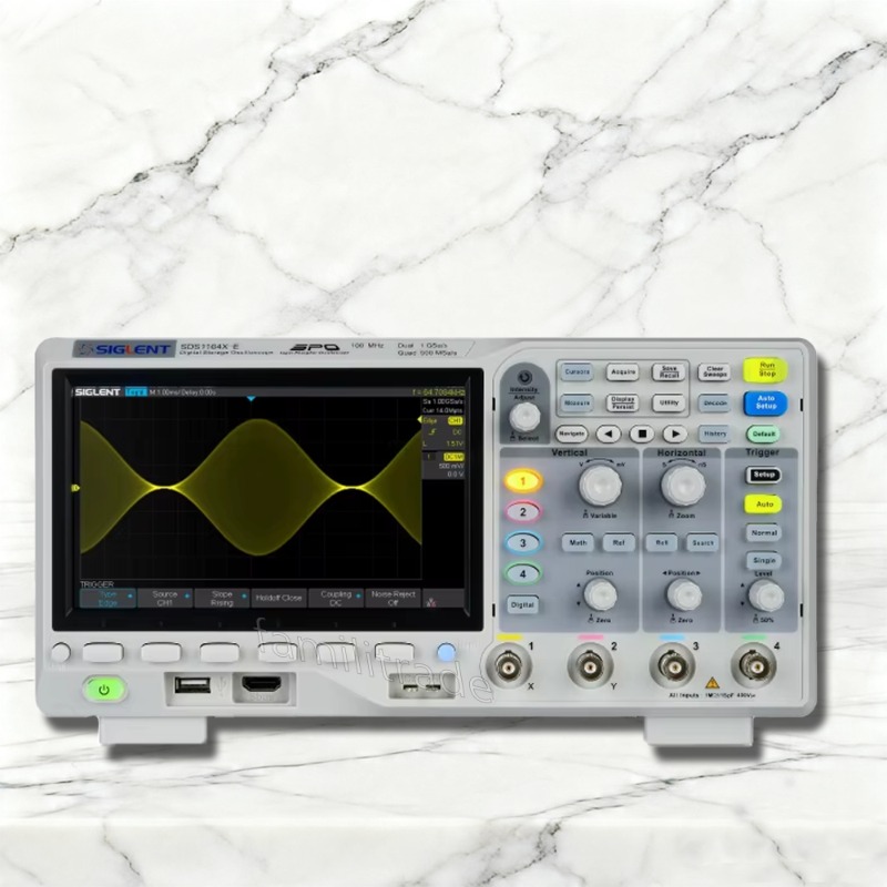 Цифровой осциллограф SIGLENT S – обзор и цена Digital Storage Oscilloscope 100Mhz 4Ch