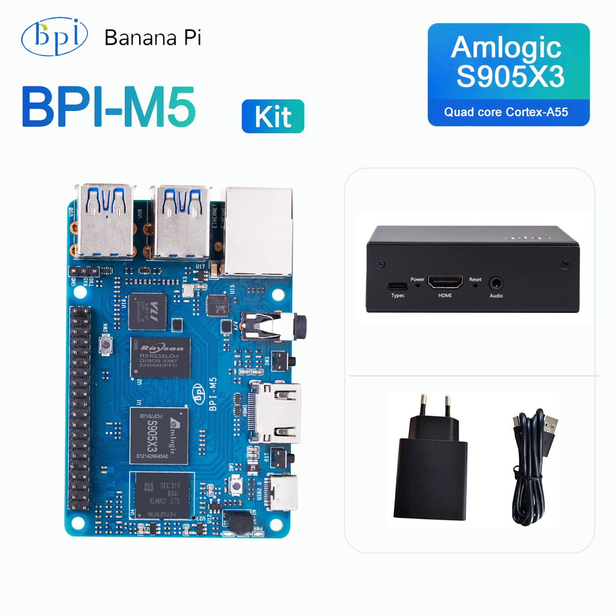 Популярный комплект платы разр – обзор и цена Banana Pi Bpi-M5