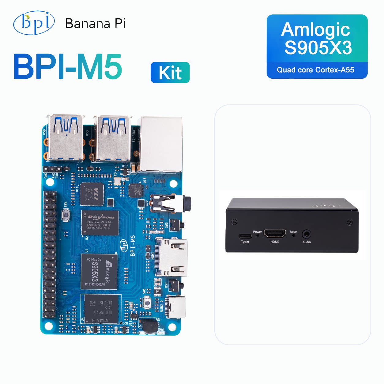Популярный комплект платы разр – обзор и цена Banana Pi Bpi-M5