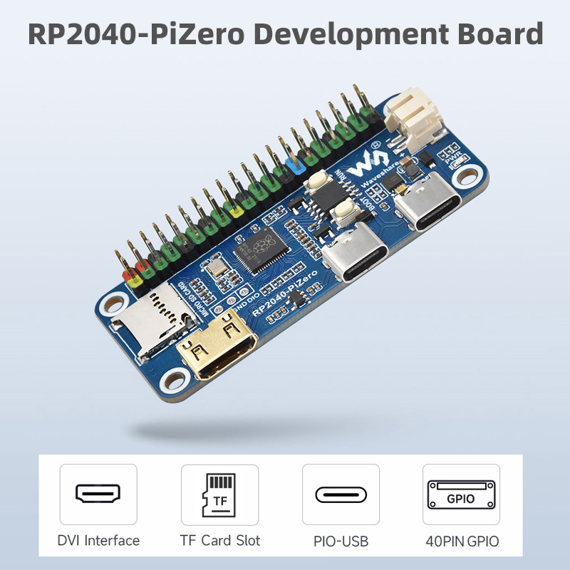 Raspberry Pi PICO RP2040-PiZer – обзор и цена Radxa Rock 5B 16Gb