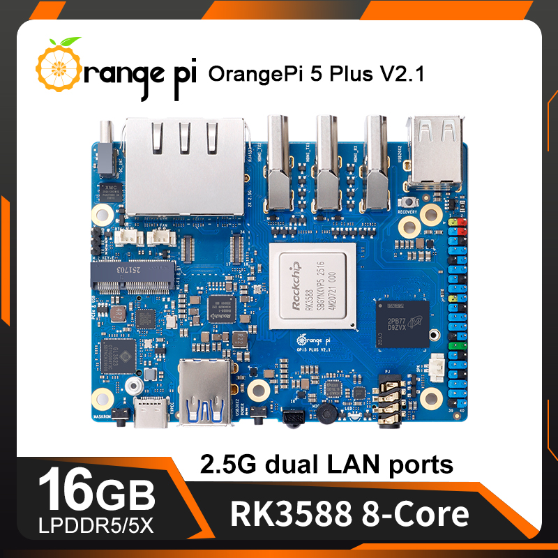 【Горячая распродажа】Orange Pi  – обзор и цена Orange Pi 5 Plus 16Gb