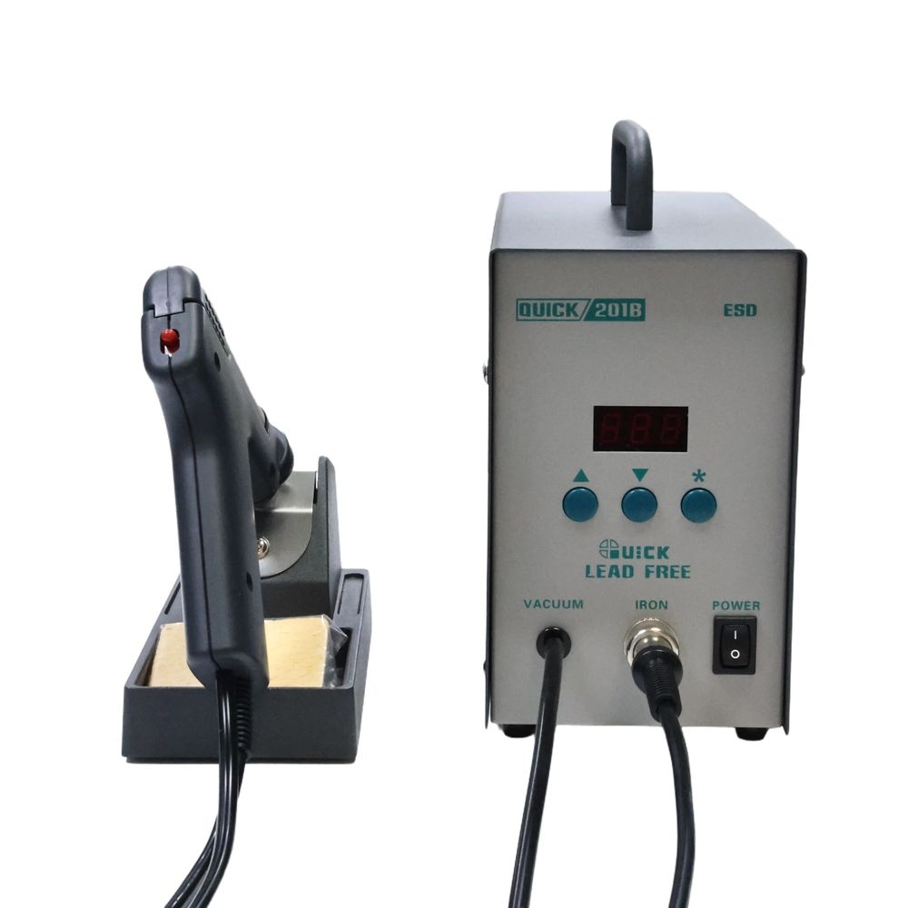 Новый паяльный пистолет Quick  – обзор и цена Desoldering Gun Vacuum Electric