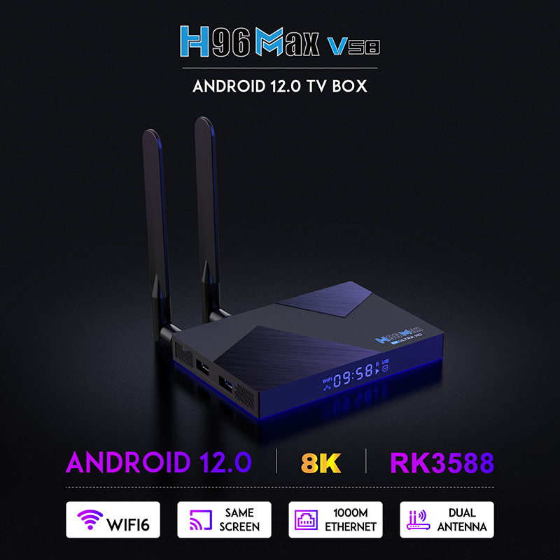 ТВ-приставка H96 MAX V58 на ба – обзор и цена Khadas Vim4 8Gb