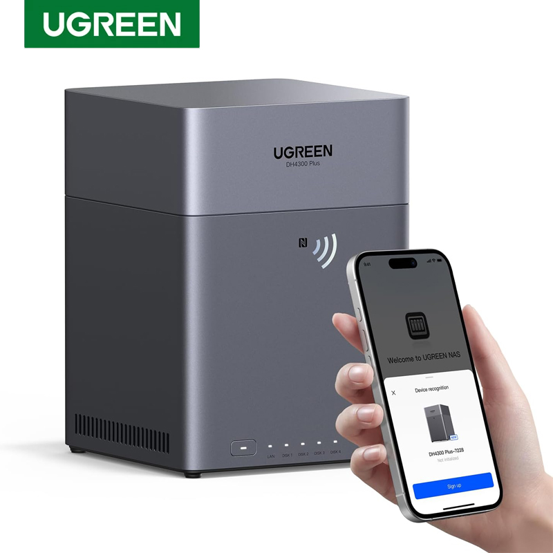 UGREEN NAS DH4300 Plus 4-х отс – обзор и цена Khadas Vim4 8Gb
